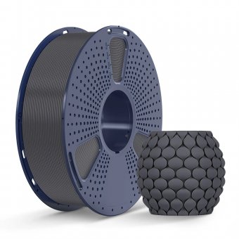 Filament  3D Sunlu PLA+ de mare viteza 600 mm/s  gri 1,75 mm 1 kg