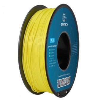 Filament 3D Geeetech PLA galben 1,75 mm 1 kg
