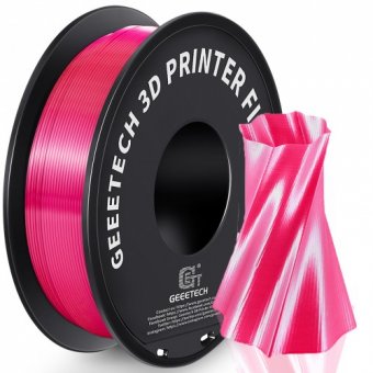 Filament 3D Geeetech PLA SILK magenta 1,75 mm 1 kg