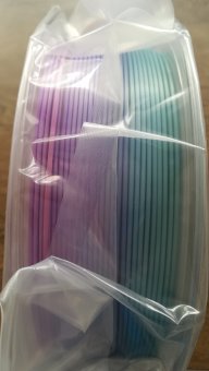 Filament 3D Geeetech Silk curcubeu 05 1,75 mm 1 kg