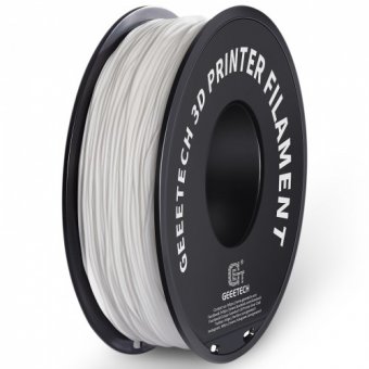 Filament 3D Geeetech TPU 95A alb flexibil de inalta rezistenta 1,75 mm 1 kg