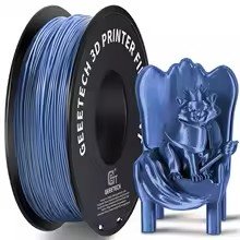 Filament 3D Geeetech  PLA SPARKLE(stralucitor) albastru 1,75 mm 1 kg