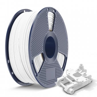 Filament 3D Sunlu ABS alb 1,75 mm 1 kg