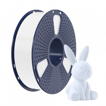 Filament 3D Sunlu PETG MAT alb de mare viteza 1,75 mm 1kg