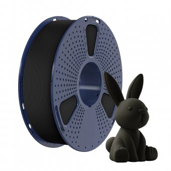 Filament 3D Sunlu PETG MAT negru  de mare viteza1,75 mm 1 kg