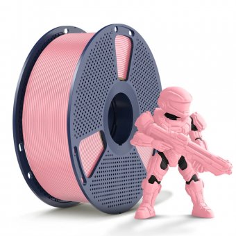 Filament 3D Sunlu PLA+2.0 de mare viteza 300 mm/s  sakura pink 1,75 mm 1 kg