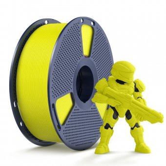 Filament 3D Sunlu PLA2.0 de mare viteza 300 mm/s galben 1,75 mm 1 kg