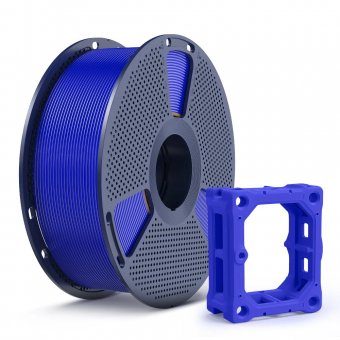 Filament 3D Sunlu PLA+2.0 de mare viteza 300mm/s albastru 1,75 mm 1kg