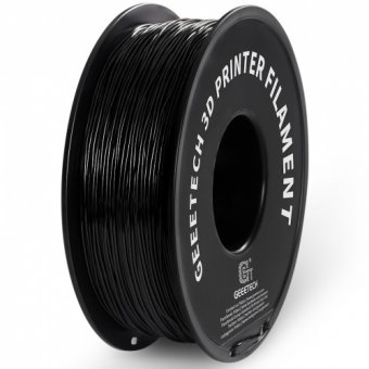 Filament Geeetech TPU 95A negru  flexibil de inalta rezistenta 1,75 mm 1 kg