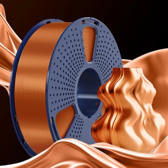 Filament Sunlu  PLA+ SILK cupru rosu 1,75 mm 1kg