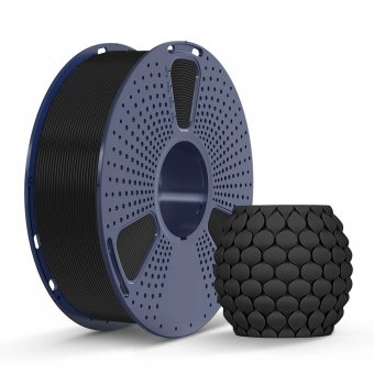 Filament Sunlu PLA + de mare viteza 600 mm/s  negru1,75 mm 1 kg
