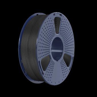 Filament Sunlu PLA MAT de mare viteza  negru 1,75mm,1kg