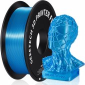 Filament 3D Geeetech PLA SILK sky blue 1,75 mm 1 kg