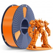 Filament 3D Sunlu PLA+2.0 de mare viteza 300 mm/s  portocaliu 1,75 mm 1 kg